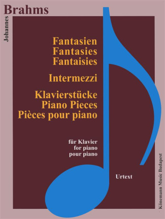 Brahms - Fantaisies, Inermezzi et pieces - pour piano. Partition