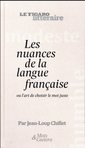 Les nuances de la langue française