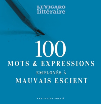 PLV de 5 guides 100 mots et expressions employés à mauvais escient
