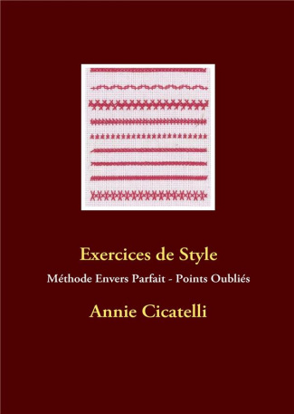 Exercices de style. Méthode envers parfait-points oubliés