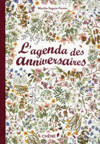 L'agenda des anniversaires