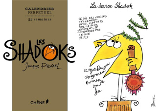 Les Shadoks. Calendrier perpétuel 52 semaines