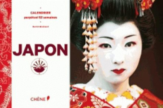 Japon. Calendrier perpétuel 52 semaines