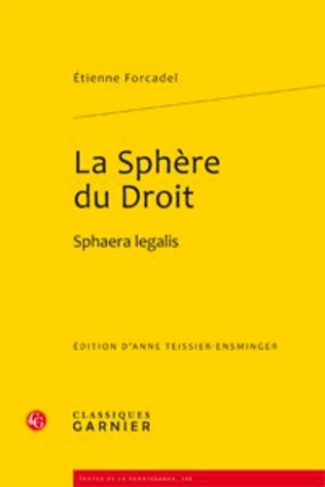 LA SPHERE DU DROIT SPHAERA LEGALIS