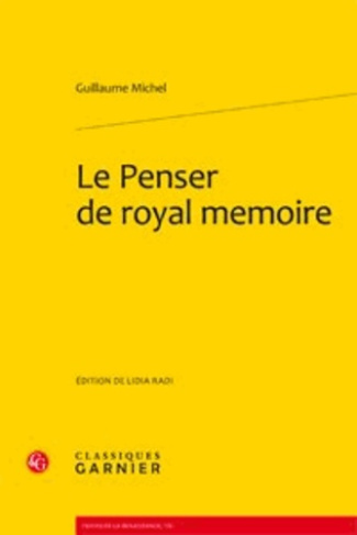 LE PENSER DE ROYAL MEMOIRE 1518