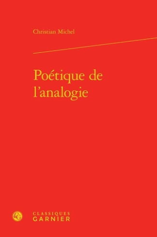 POETIQUE L ANALOGIE