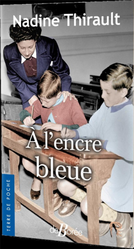 A l'encre bleue