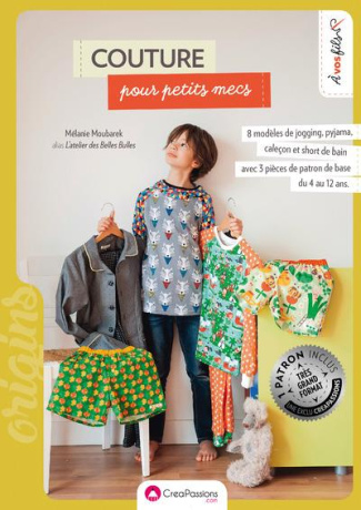 Coutures pour petits mecs. Avec 1 patron très grand format