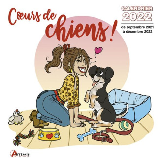 Calendrier Coeurs de chien. Edition 2022