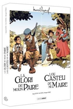 M. PAGNOL EN BD: LA GLORI DE MOUN PAIRE - LOU CASTEU DE MA MAIRE - ECRIN