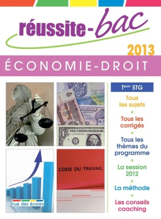 Economie-Droit Tle STG. Edition 2013