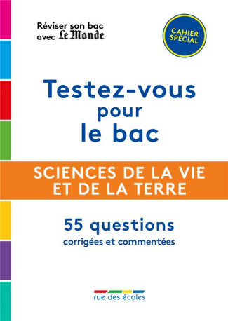 Sciences de la vie et de la Terre Terminale, série S. Edition 2020