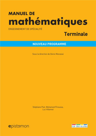 Manuel de mathématiques spécialité Tle. Edition 2021