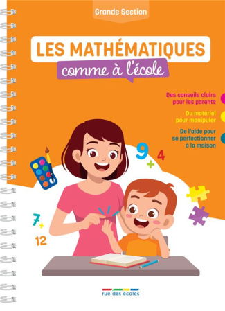 Les mathématiques comme à l’école. Grande section