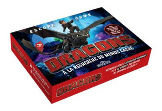 DRAGONS - ESCAPE GAME - A LA RECHERCHE DU MONDE CACHE - ESCAPE GAME ENFANTS - DE 2 A 5 JOUEURS - DES