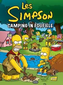 Les Simpson Tome 1 : Camping in foufièle. Edition en picard