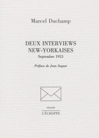 Deux interviews new-yorkaises. Septembre 1915