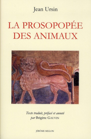 La Prosopopée des animaux. Edition bilingue français-latin