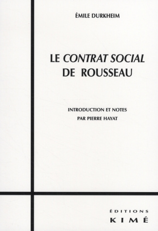 Le Contrat social de Rousseau