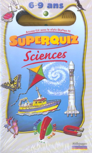 Coffret Sciences Superquiz 6-9 ans