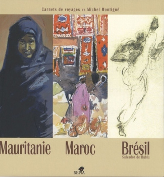 Mauritanie, Maroc, Brésil (Salvador de Bahia). Carnets de voyages