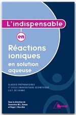 L'indispensable en réactions ioniques en solution aqueuse