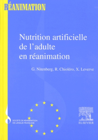 Nutrition artificielle de l'adulte en réanimation