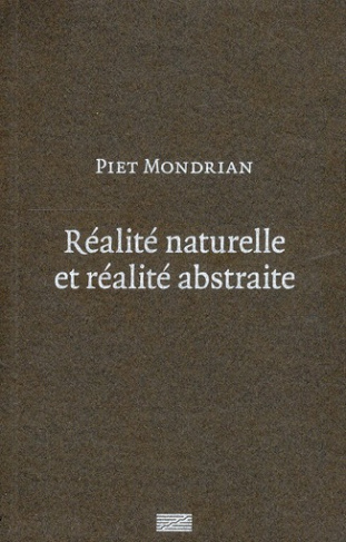 Réalité naturelle et réalité abstraite