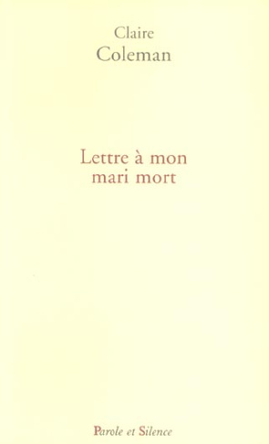LETTRES A MON MARI MORT