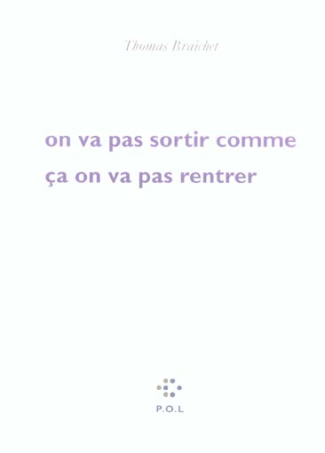 On va pas sortir comme ça on va pas rentrer. Avec 1 CD audio