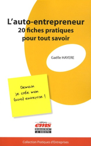 L'auto-entrepreneur : 20 fiches pratiques pour tout savoir