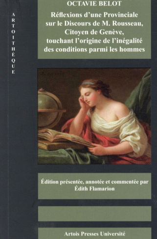 Réflexions d'une provinciale sur le Discours de M. Rousseau, Citoyen de Genève, touchant l'origine d
