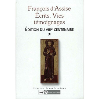 François d'Assise, écrits. Edition du VIIIe centenaire