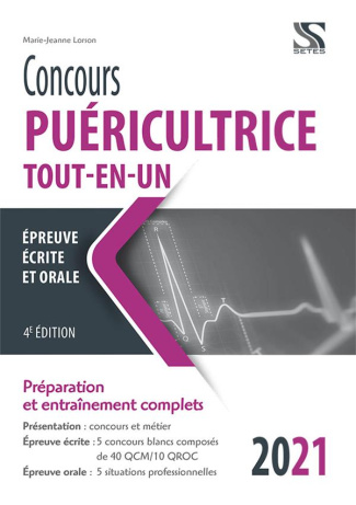 Concours puéricultrice. Edition 2021