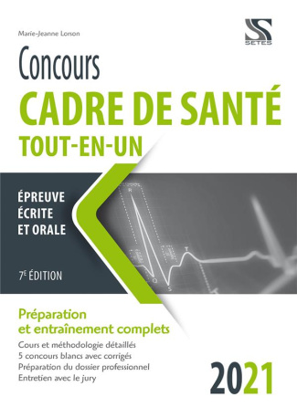 Concours cadre de santé. Edition 2021