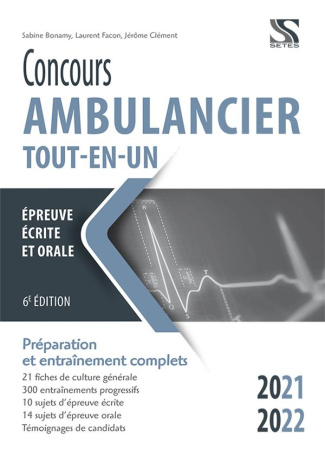 Concours ambulancier. Edition 2021-2022