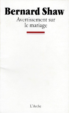 Avertissement sur le mariage