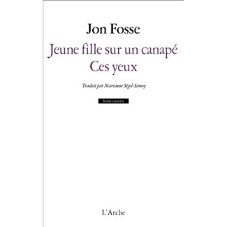 Jeune fille sur un canapé ; Ces yeux