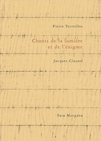 Chants de la lumière et de l'énigme