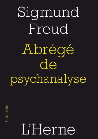 Abrégé de psychanalyse