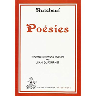 POESIES. TRADUIT EN FRANCAIS MODERNE PAR JEAN DUFOURNET. (1977).