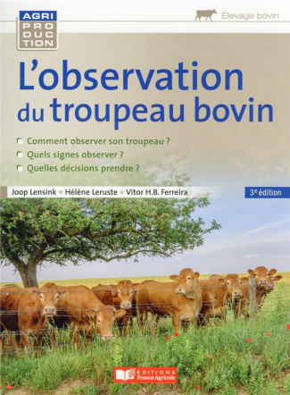 L'observation du troupeau bovin. 3e édition