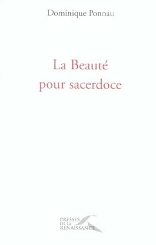 La Beauté pour sacerdoce