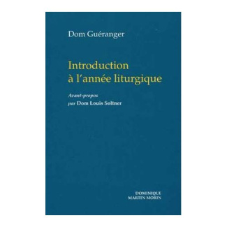 Introduction à l'année liturgique
