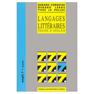 Langages littéraires. Textes d'anglais