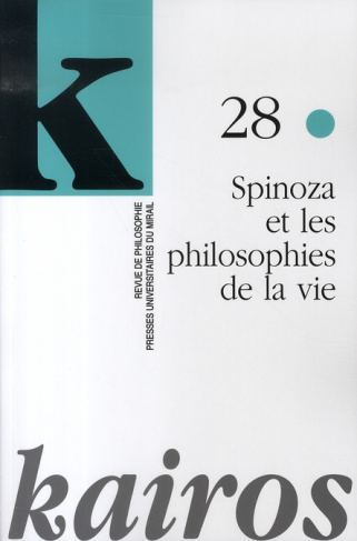 Kairos N° 28/2006 : Spinoza et les philosophies de la vie