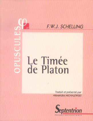 Le Timée de Platon
