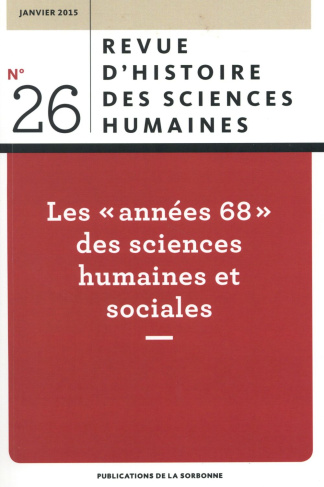 ANNEES 68 DES SCIENCES HUMAINES ET SOCIALES