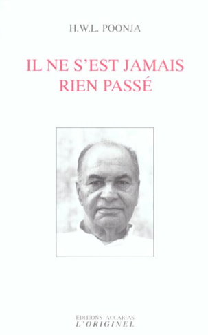 Il ne s'est jamais rien passé. Le Guru et le disciple