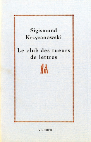 Le club des tueurs de lettres